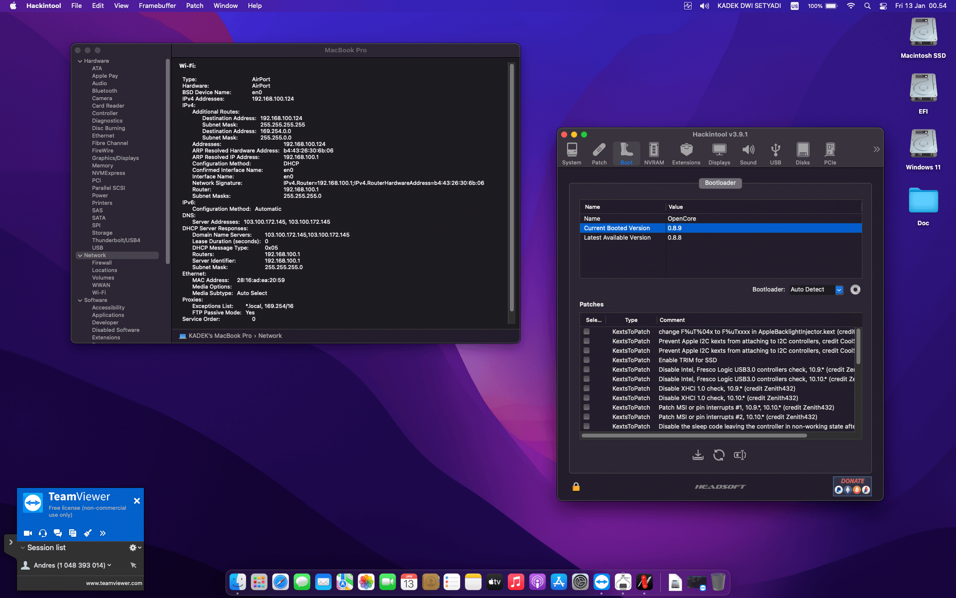 Lenovo Ideapad Miix 510 12ISK 3rd [SkyLake   Intel HD 520]   OpenCore 8